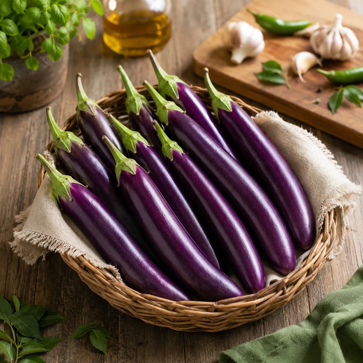 Brinjal Long Purple